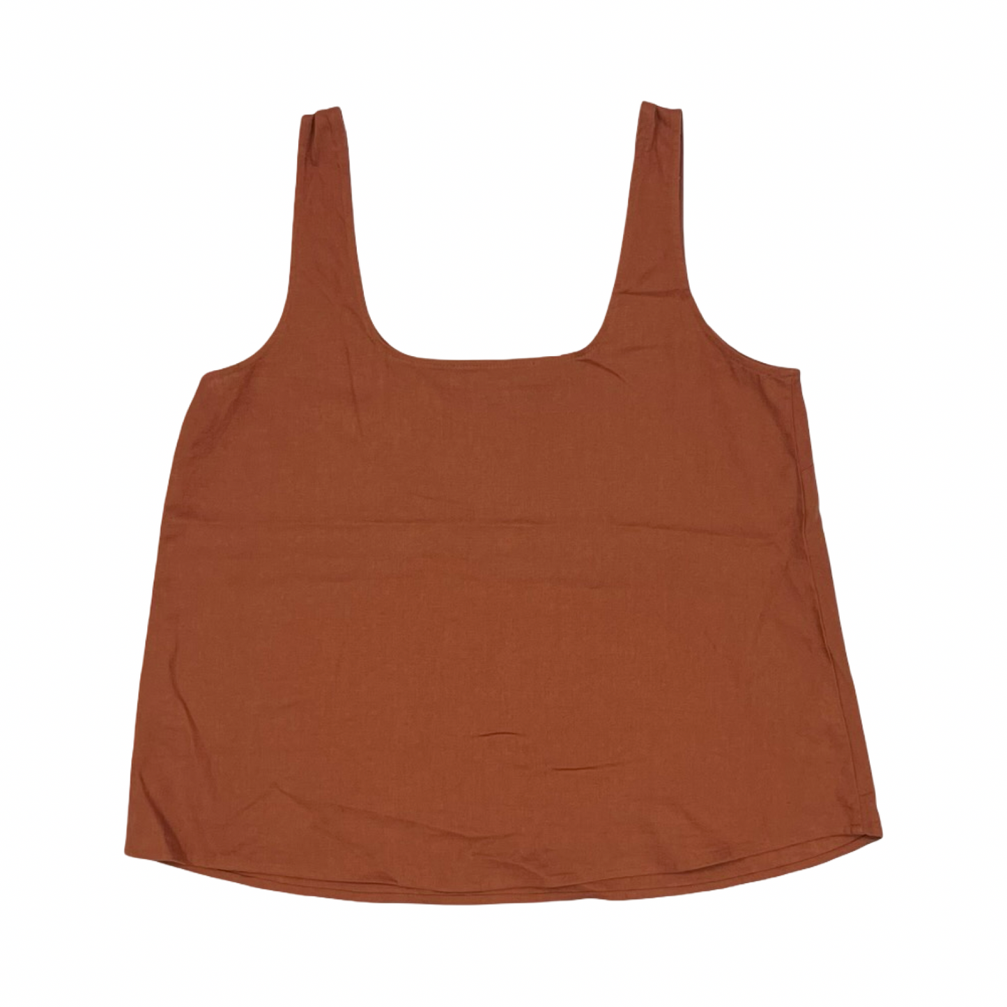 Blouse Sleeveless By Loft In Orange, Size:Xs