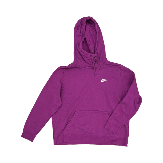 Athletic Sweatshirt Hoodie By Nike In Purple, Size:Xxl