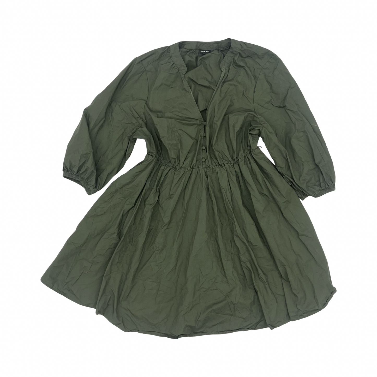 Dress Casual Short By Torrid In Green, Size:M