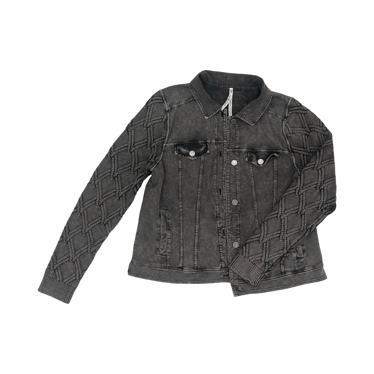 Jacket Other By Leo And Nicole In Grey, Size:M