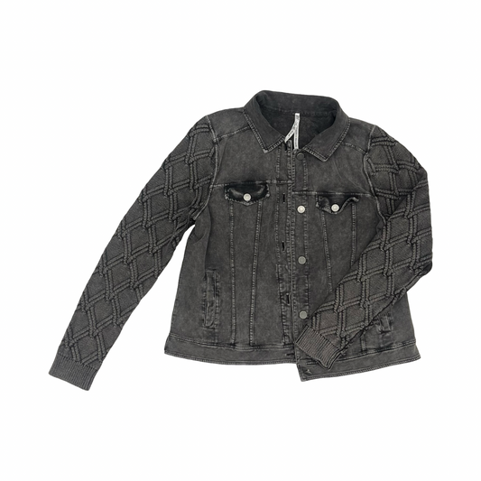 Jacket Other By Leo And Nicole In Grey, Size:M