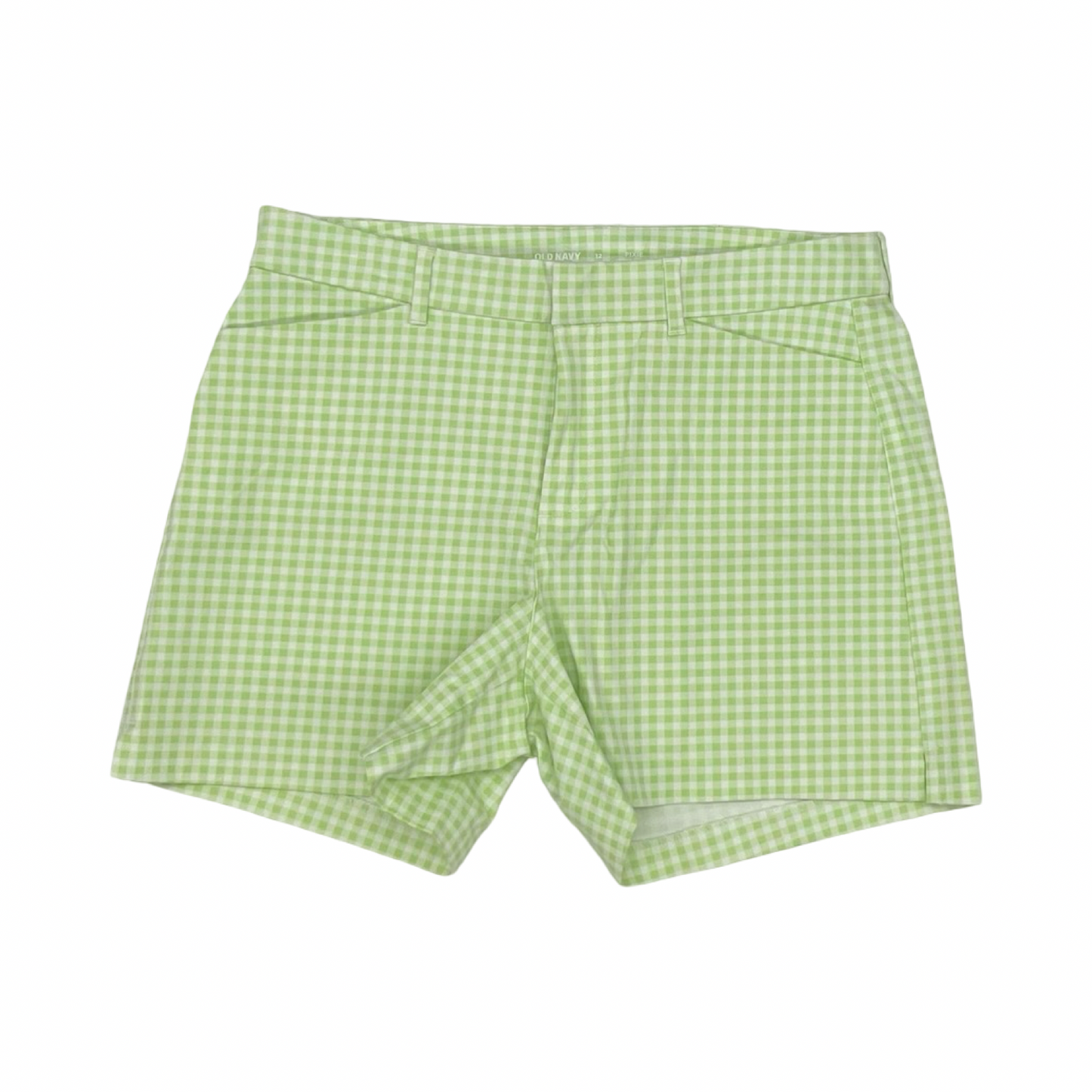Shorts By Old Navy In Green & White, Size:12