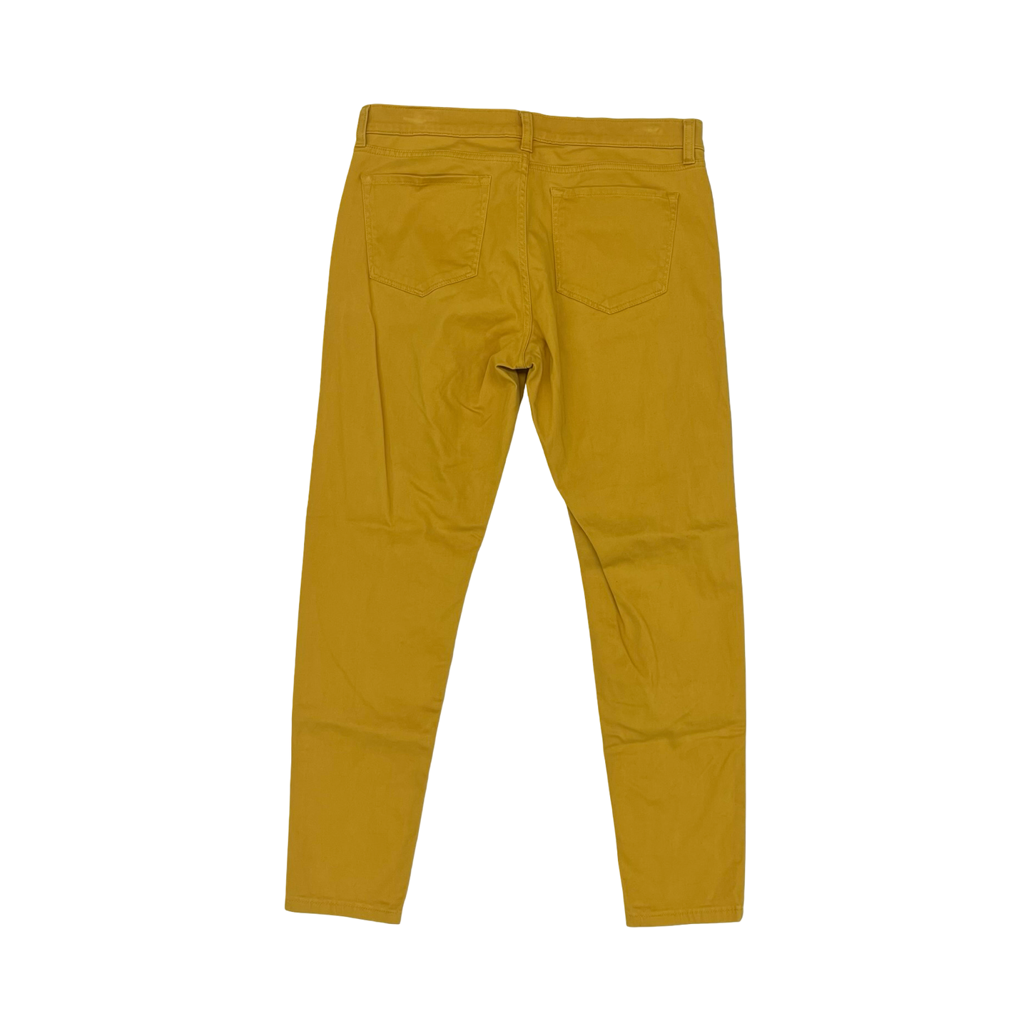 Jeans Skinny By Banana Republic In Yellow, Size:10