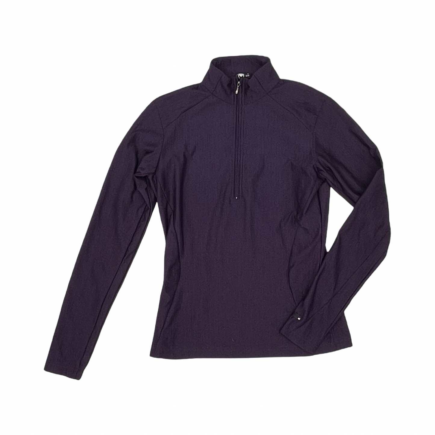 Athletic Top Ls Collar By Spyder In Purple, Size:M
