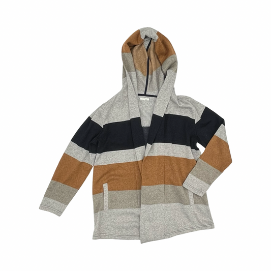 Sweater Cardigan By Maurices In Striped Pattern, Size:Xl