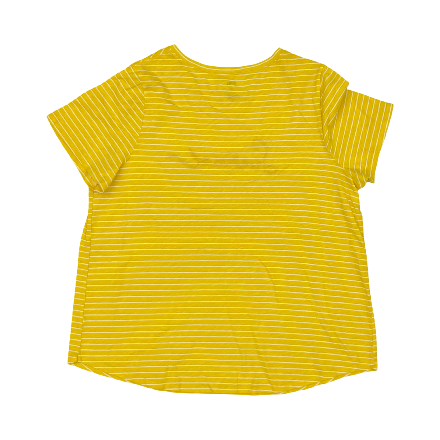 Top Ss By Evri In Yellow, Size:1X