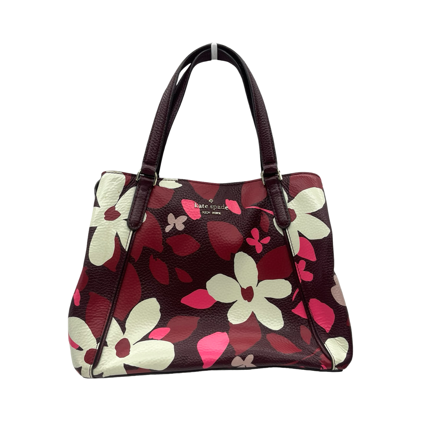 Crossbody Designer By Kate Spade In Maroon, Size:Small