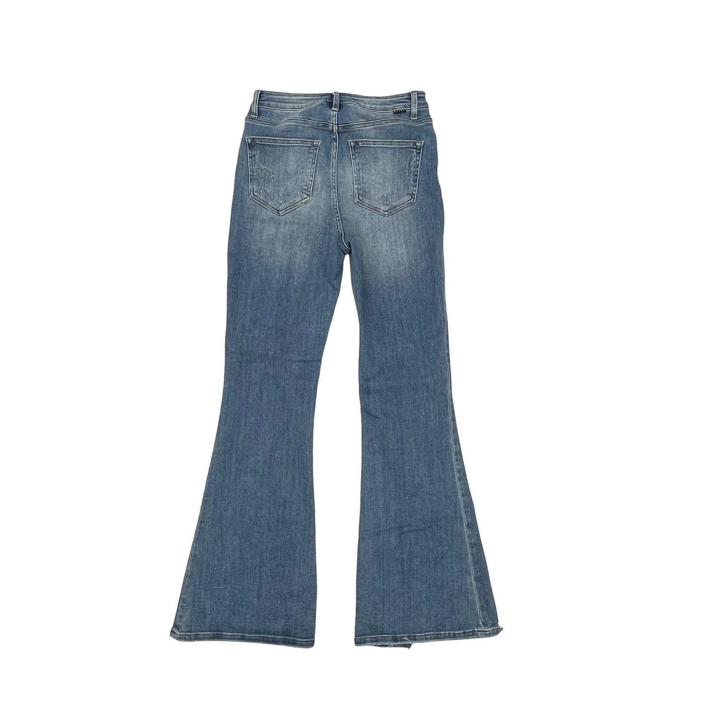 Jeans Flared By Risen In Blue Denim, Size:6