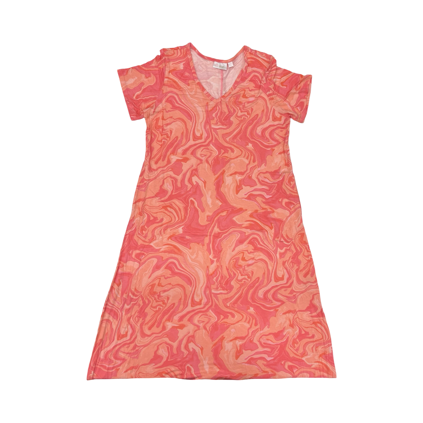 Dress Casual Maxi By Belle By Kim Gravel In Orange, Size:L