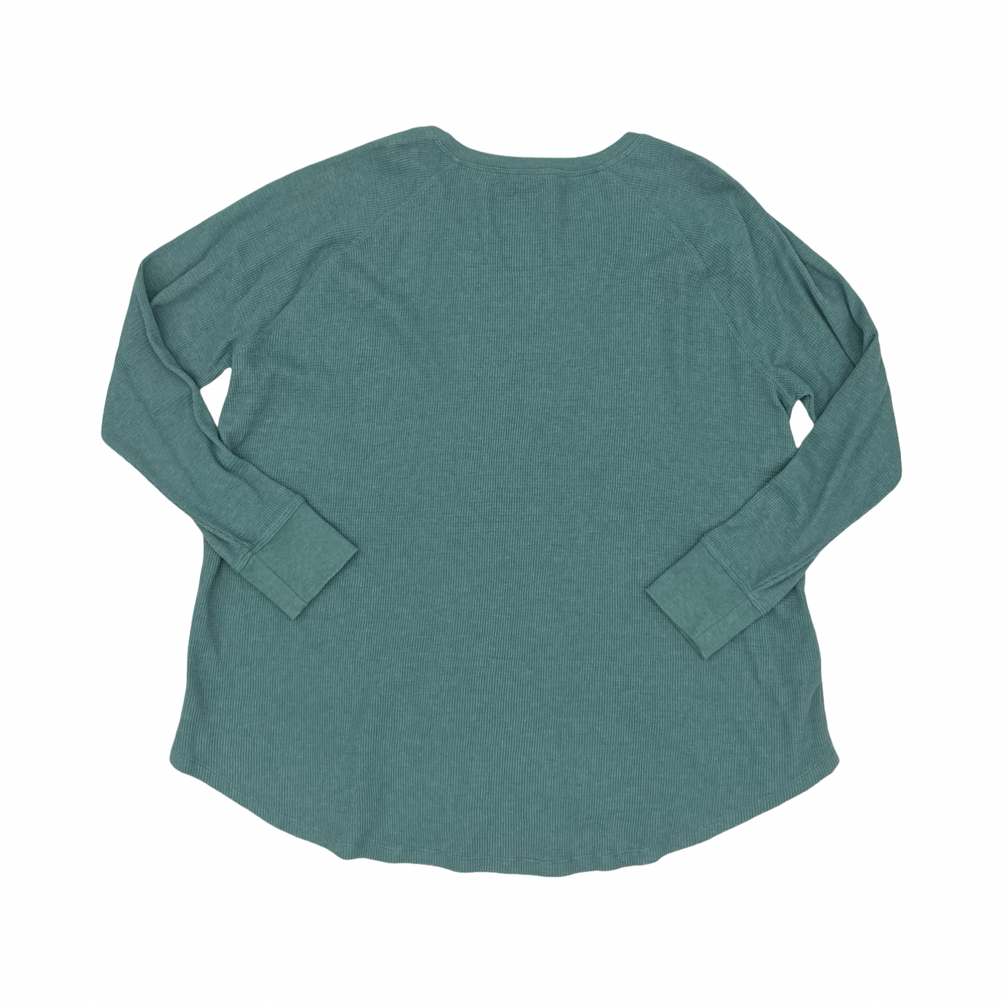 Top Ls By Eddie Bauer In Green, Size:2X