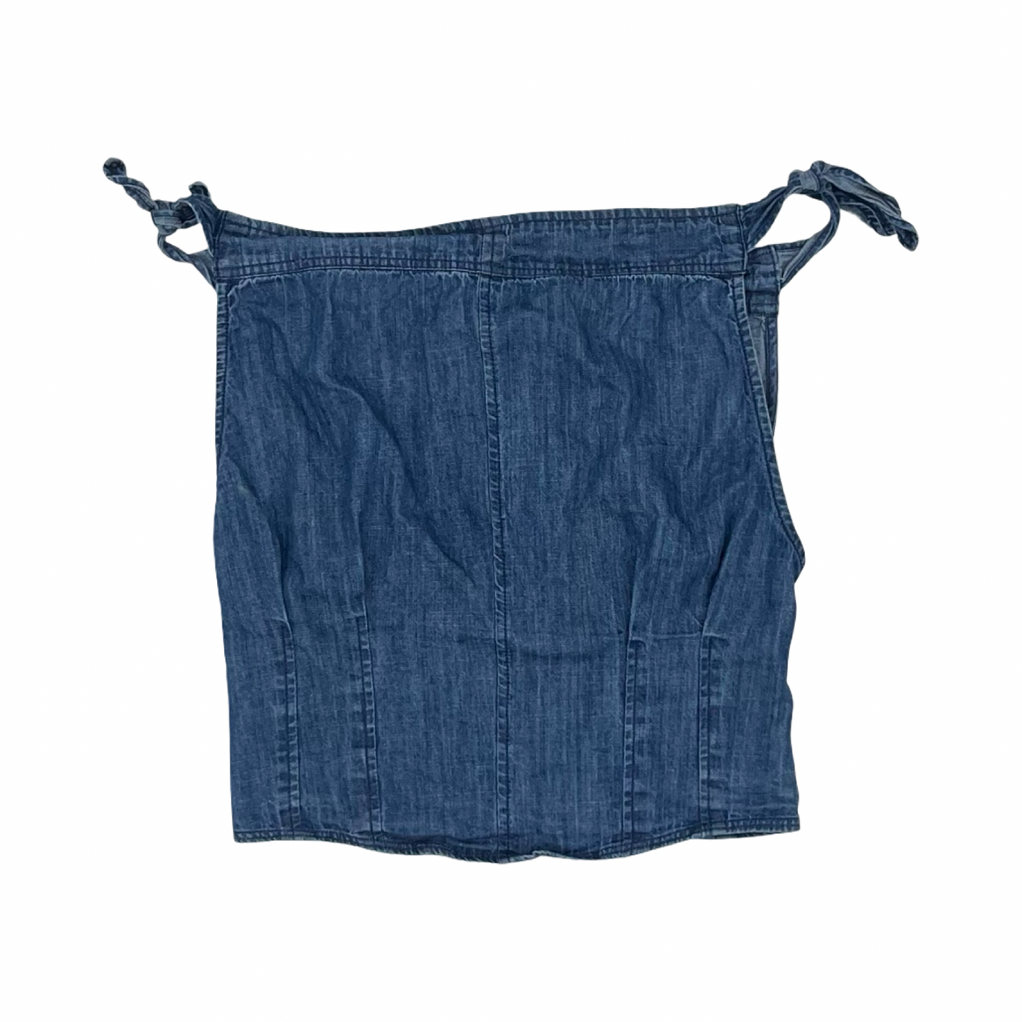 Top Sleeveless By Free People In Blue Denim, Size:S