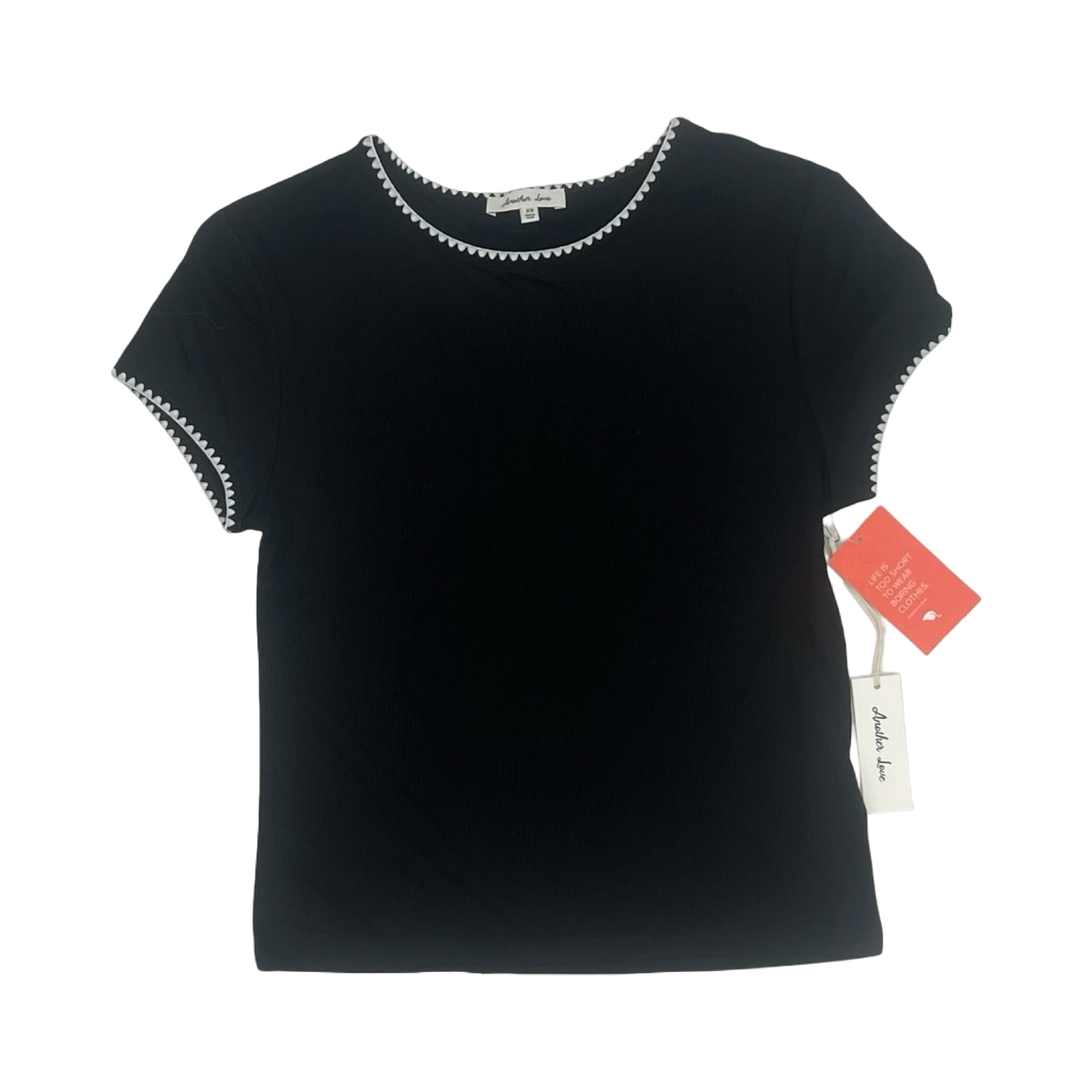 Top Ss By Another Love In Black, Size:Xs