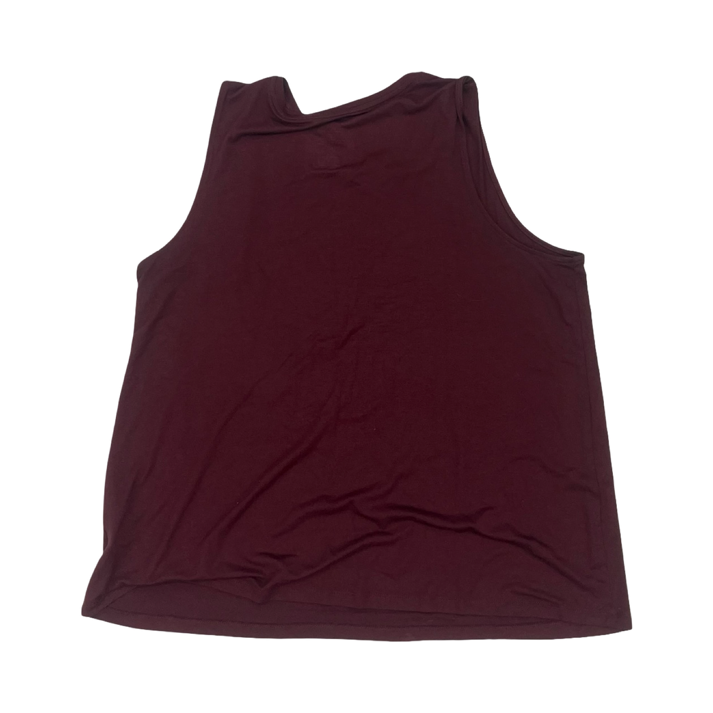 Tank Top By Nine West In Red, Size:Xxl