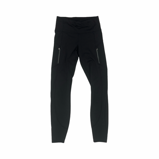 Athletic Leggings By Athleta In Black, Size:Xs