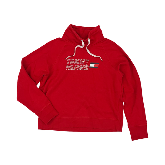Sweatshirt Hoodie By Tommy Hilfiger In Red, Size:L