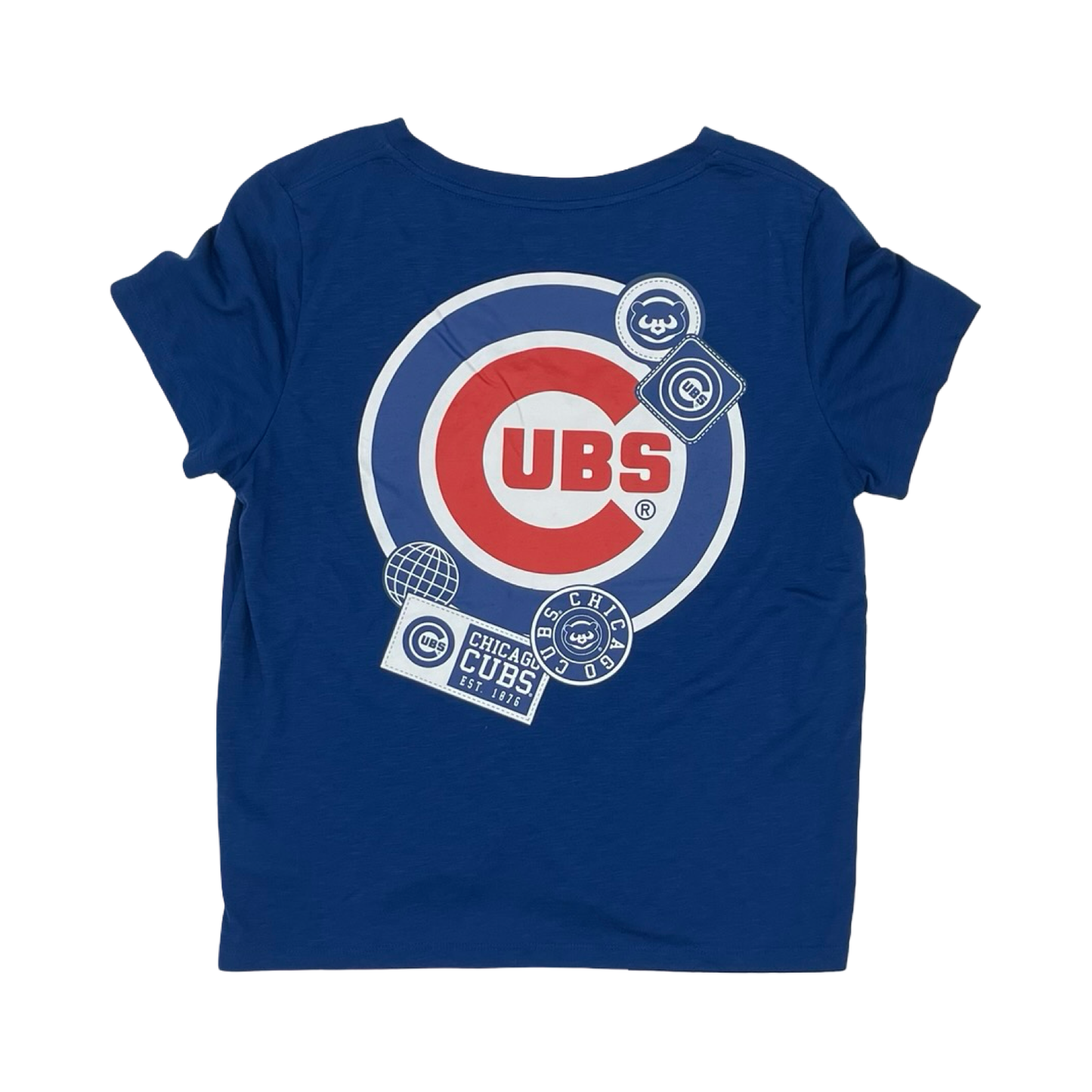 Athletic Top Ss By Genuine Merchandise In Blue, Size:Xl