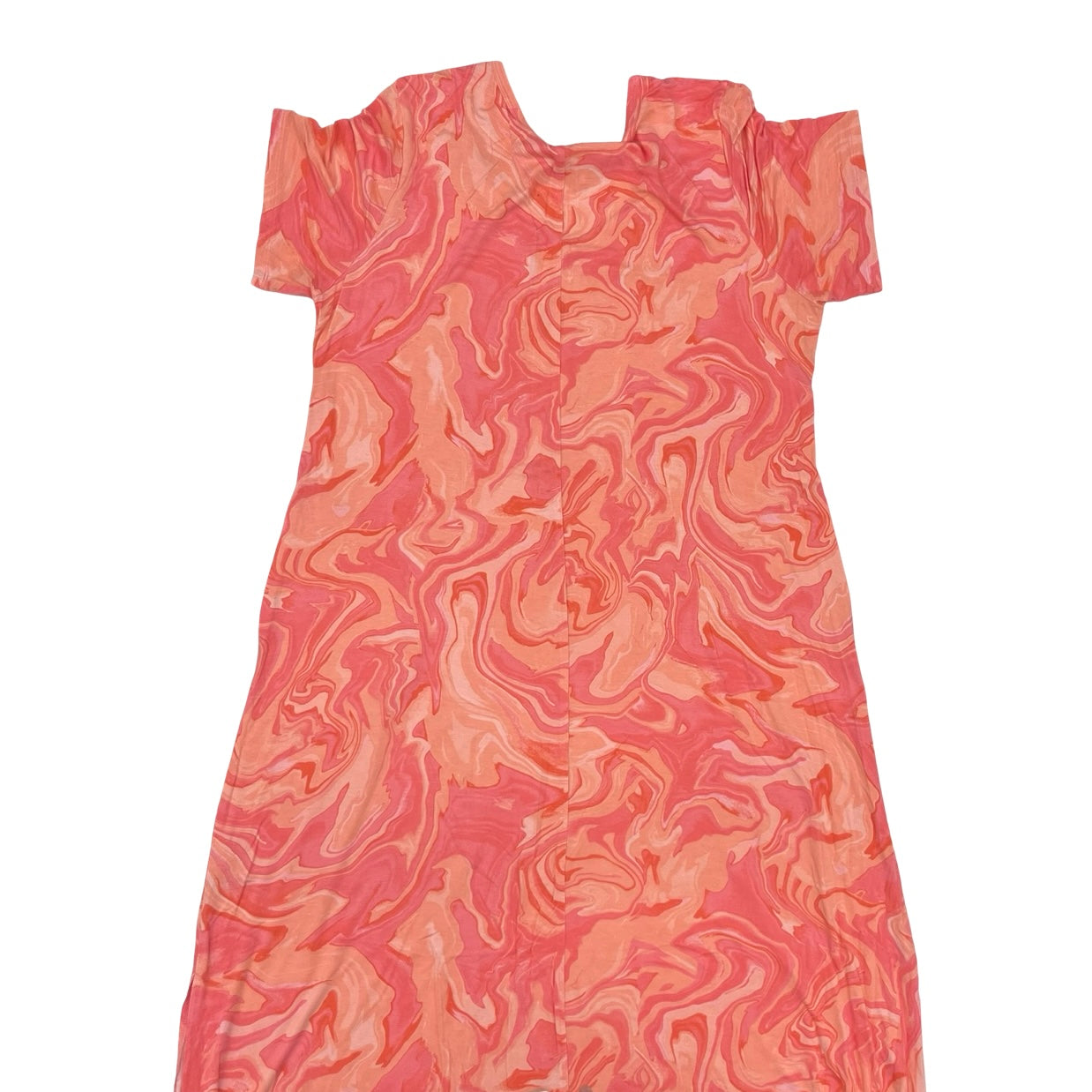 Dress Casual Maxi By Belle By Kim Gravel In Orange, Size:L