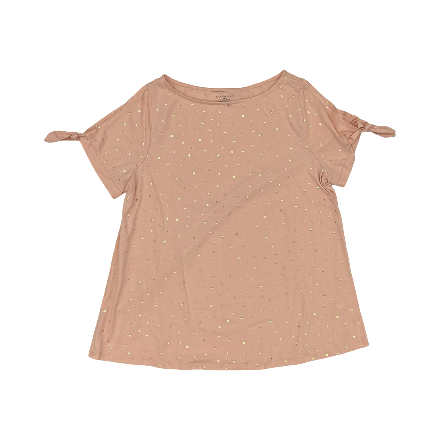Top Ss By Lane Bryant In Peach, Size:L