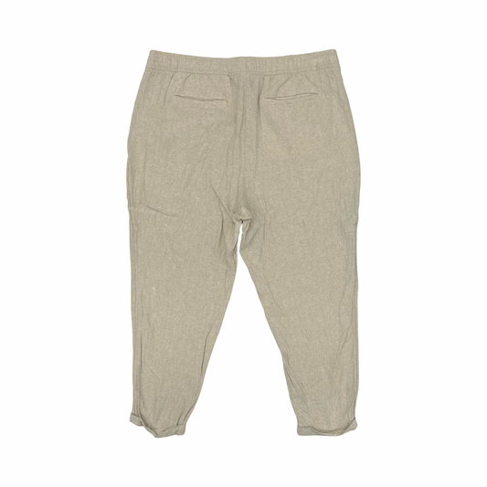 Pants Linen By Old Navy In Tan, Size:Xl