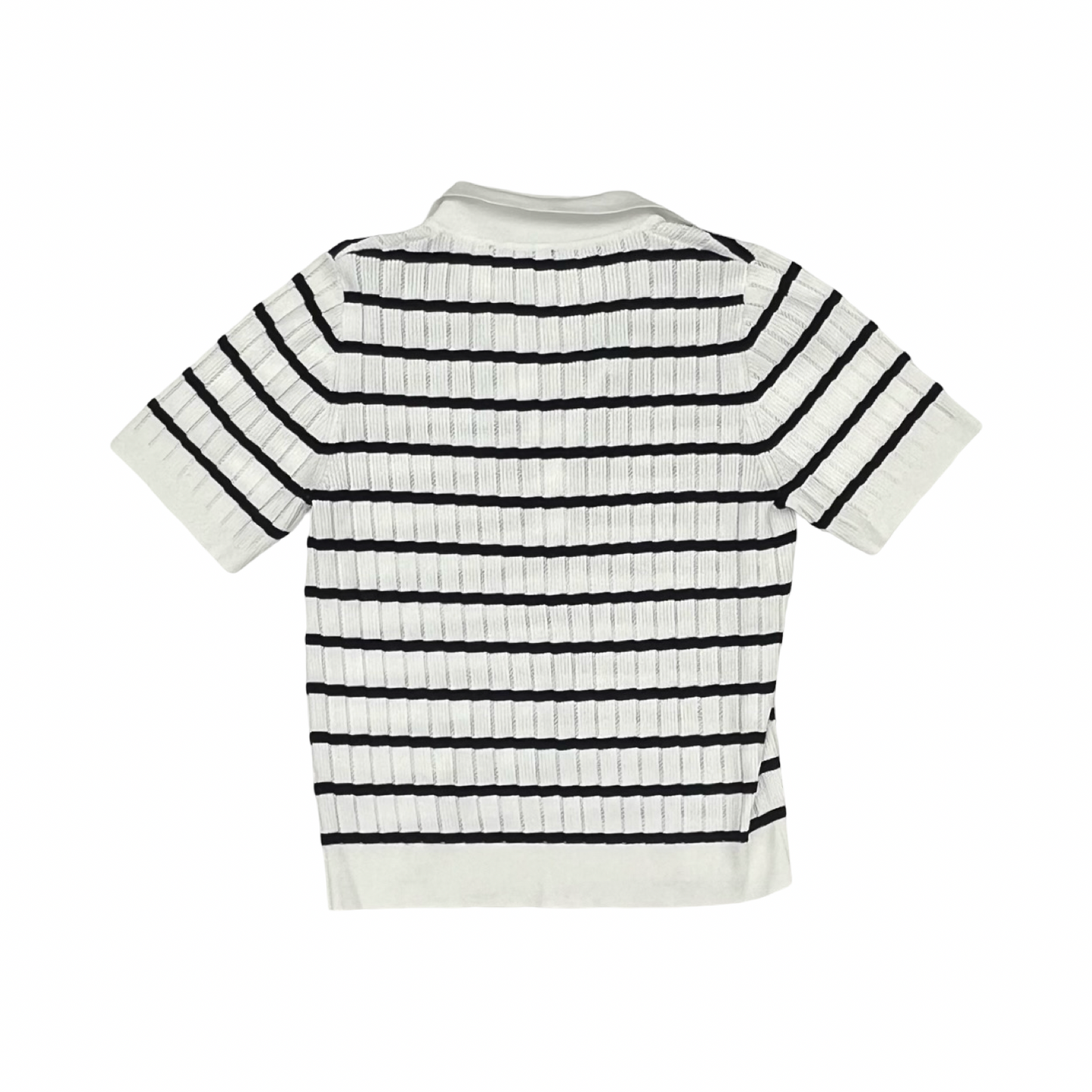 Sweater Ss By Adrianna Papell In Blue & White, Size:M