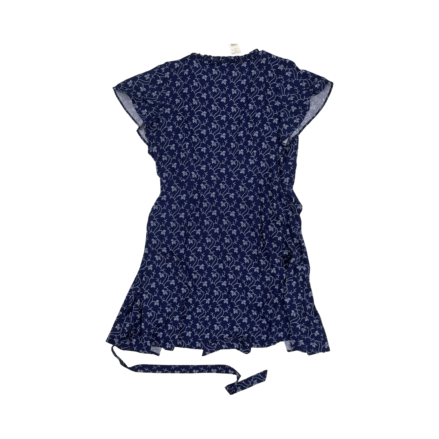 Dress Party Midi By Loft In Blue, Size:14