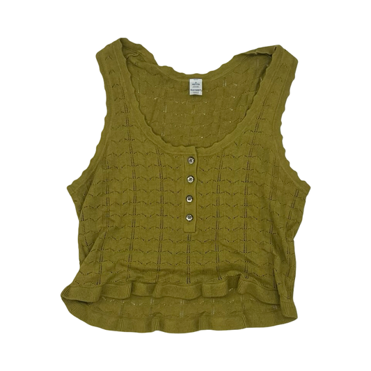 Top Sleeveless By Universal Thread In Green, Size:Sp
