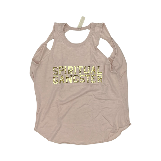 Athletic Tank Top By Spiritual Gangster In Pink, Size:S