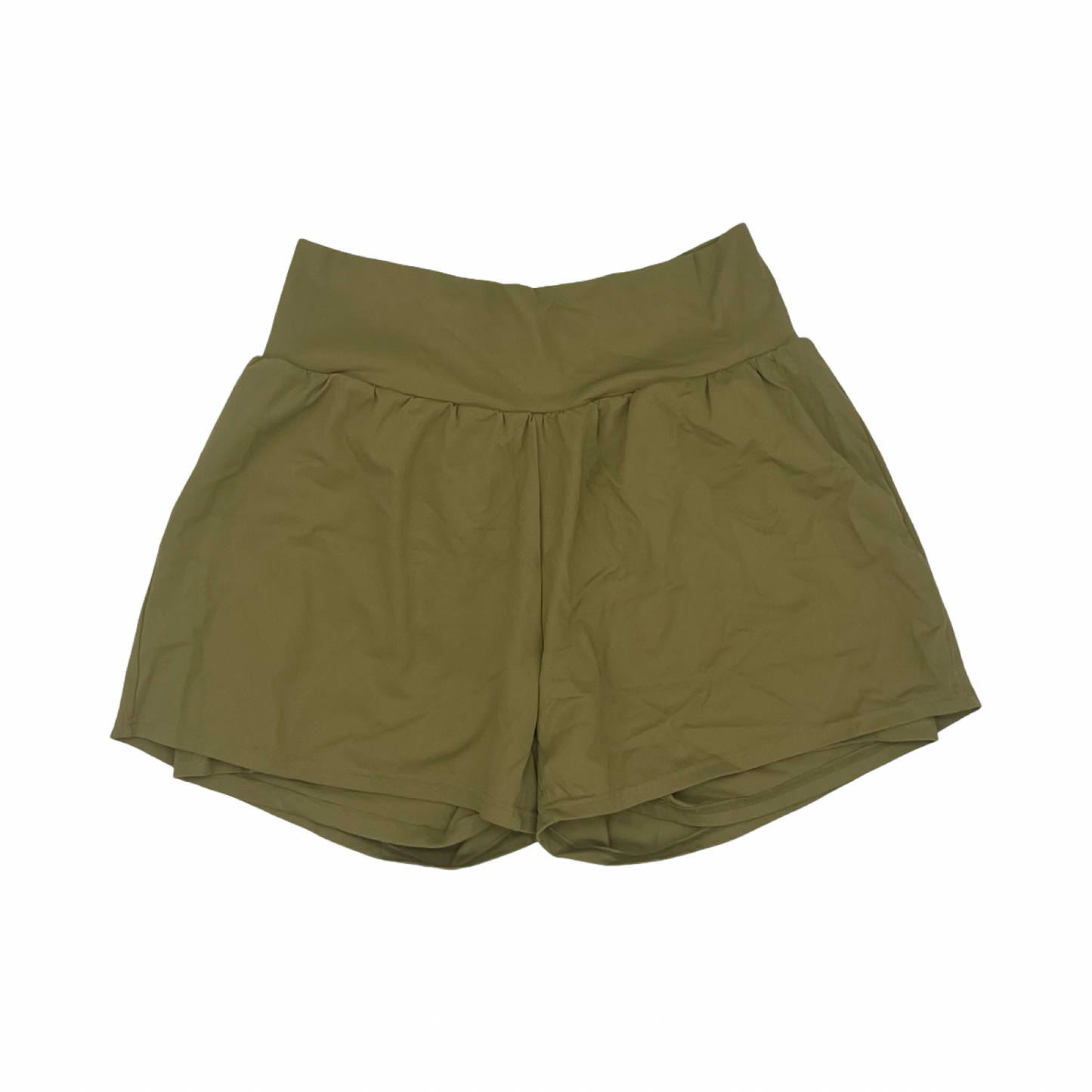 Athletic Shorts By Clothes Mentor In Green, Size:Xxl
