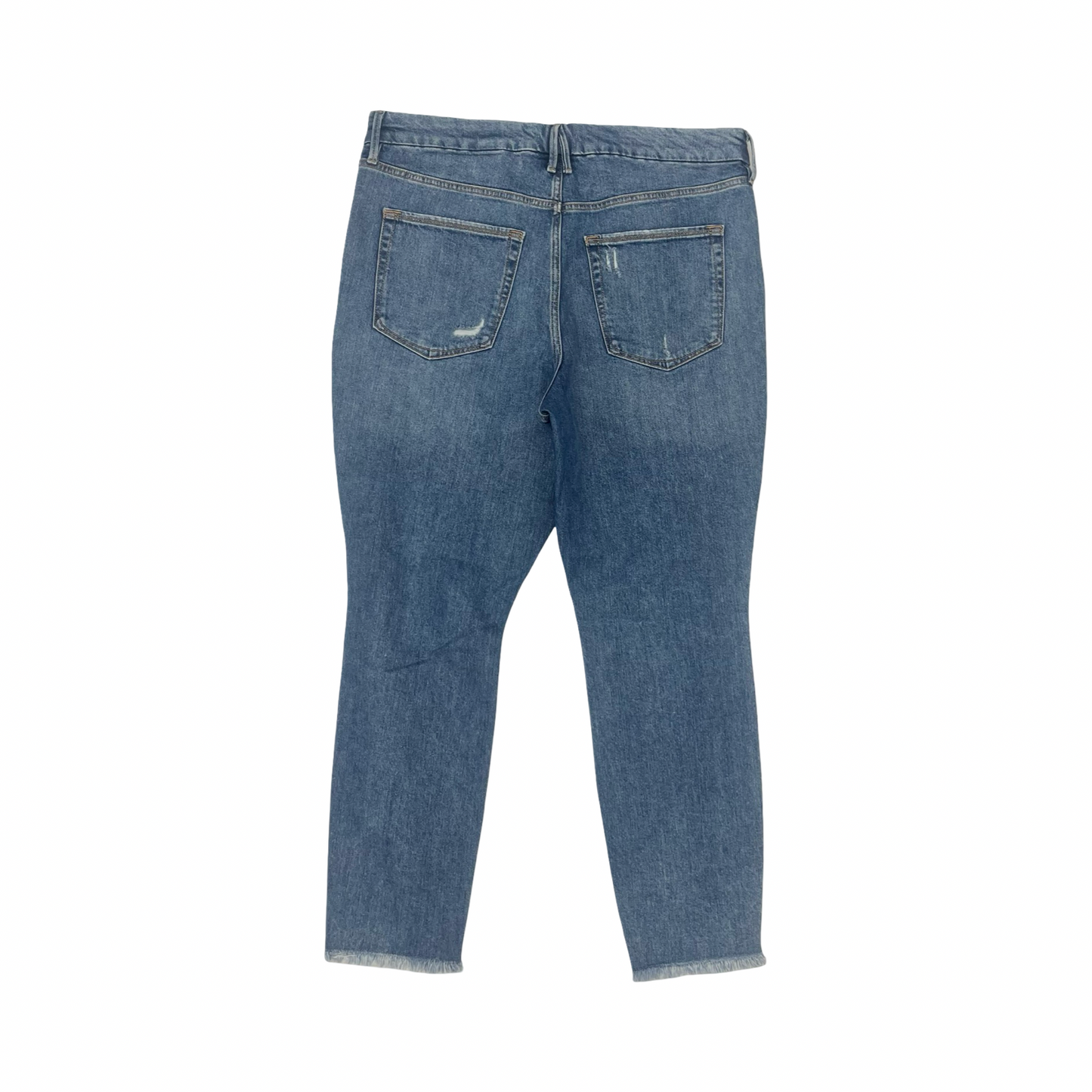 Jeans Skinny By Good American In Blue Denim, Size:14