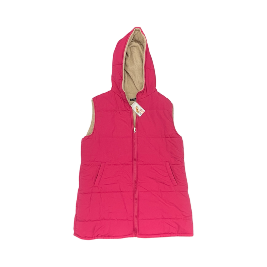 Vest Puffer & Quilted By Prettygarden In Pink, Size:Xxl