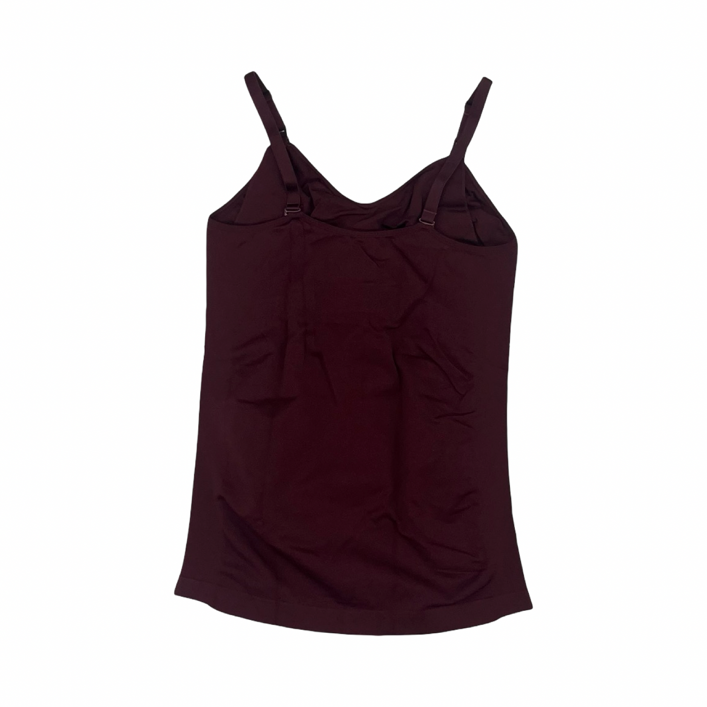 Nursing Top Sleeveless By Cmf In Maroon, Size:Xl