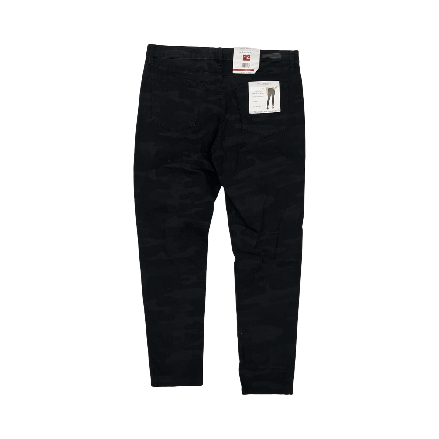 Jeans Skinny By Social Standard By Sanctuary In Camouflage Print, Size:14