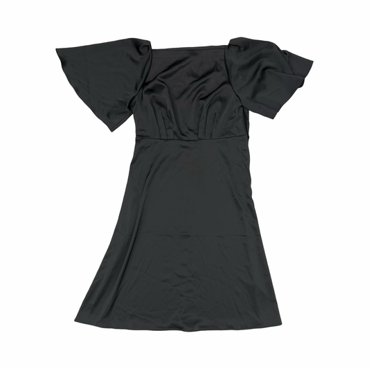 Dress Party Midi By Banana Republic In Black, Size:12