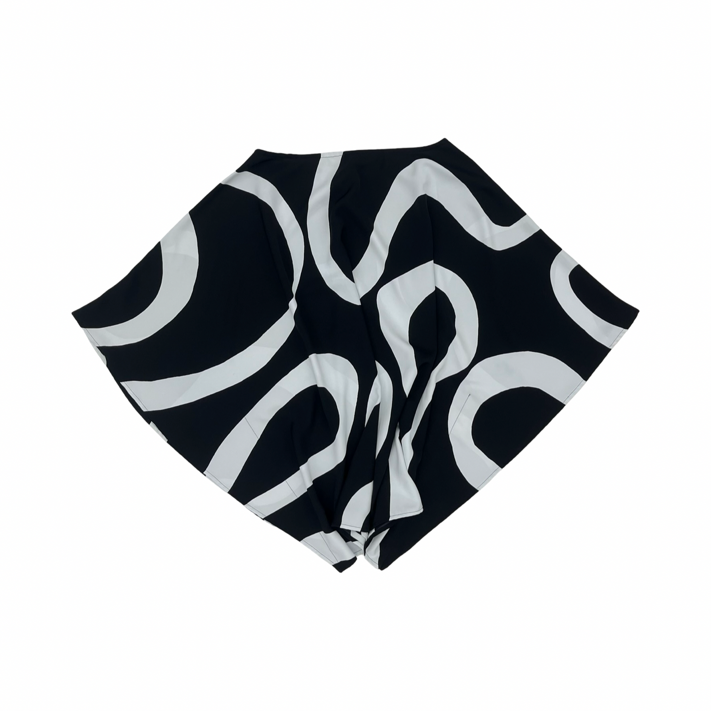 Poncho By Chicos In Black & White, Size:L