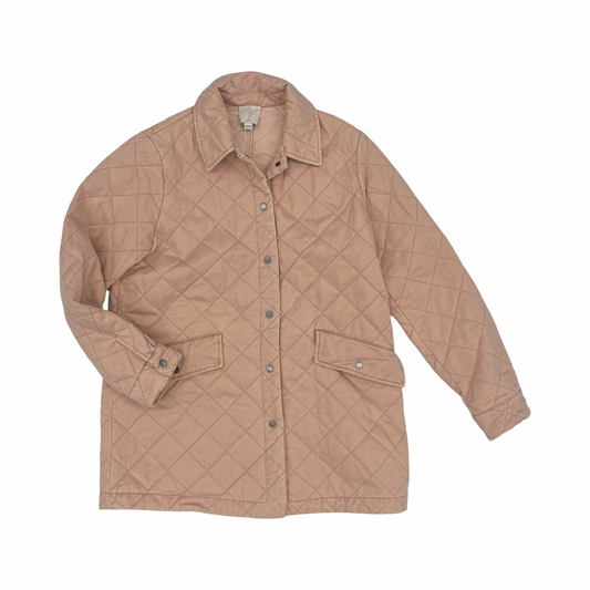 Jacket Puffer & Quilted By Joie In Pink, Size:M