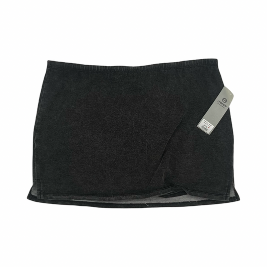 Skirt Mini & Short By Mono B In Grey, Size:L