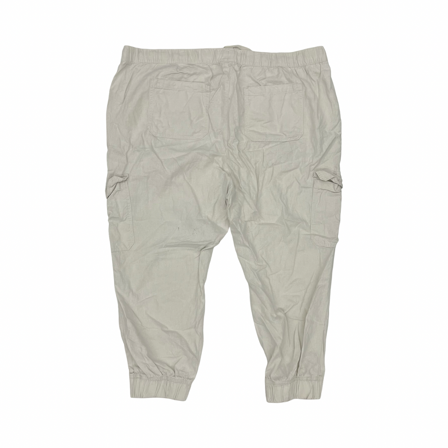 Pants Joggers By St Johns Bay In Tan, Size:2X