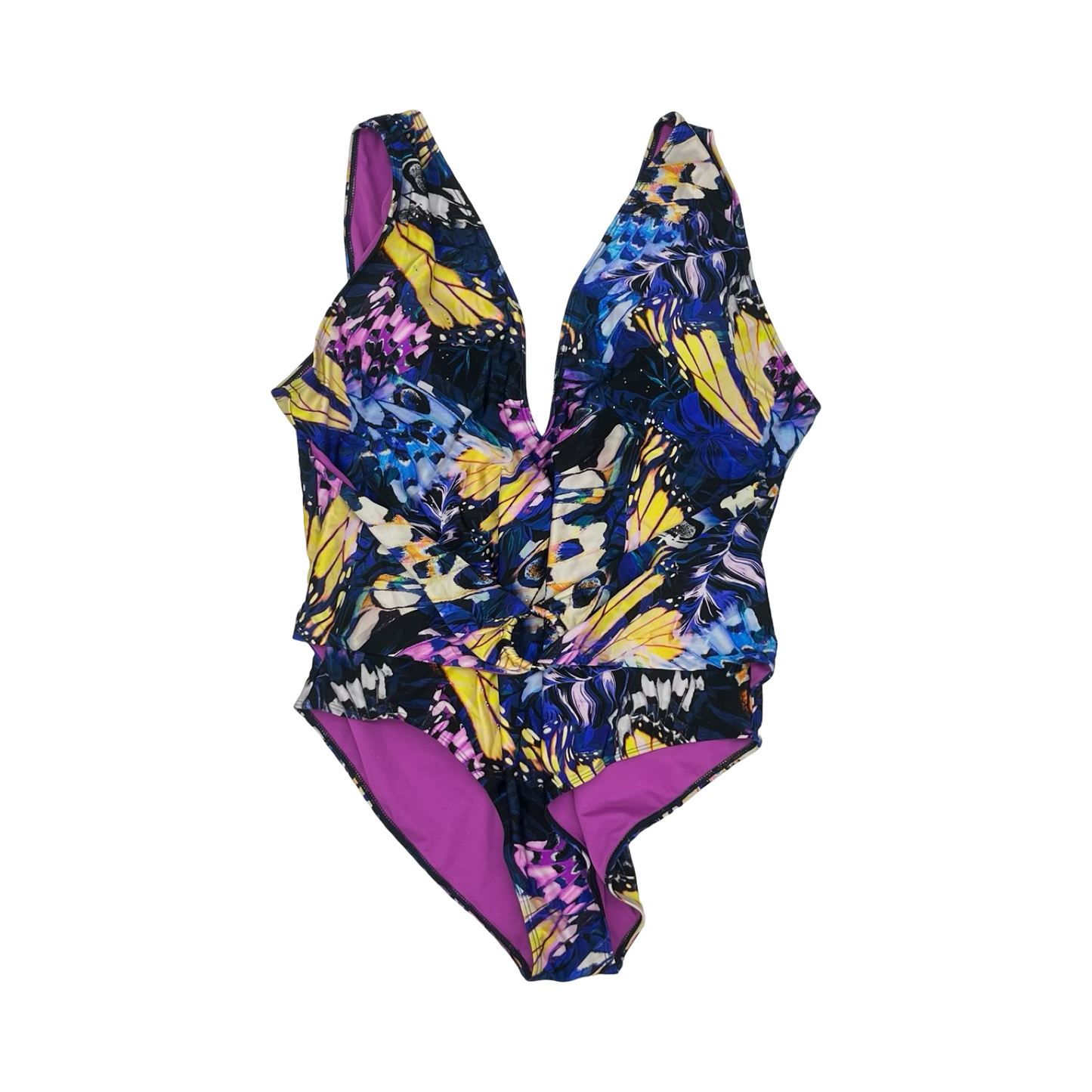 Swimsuit By River Island In Multi, Size:3X