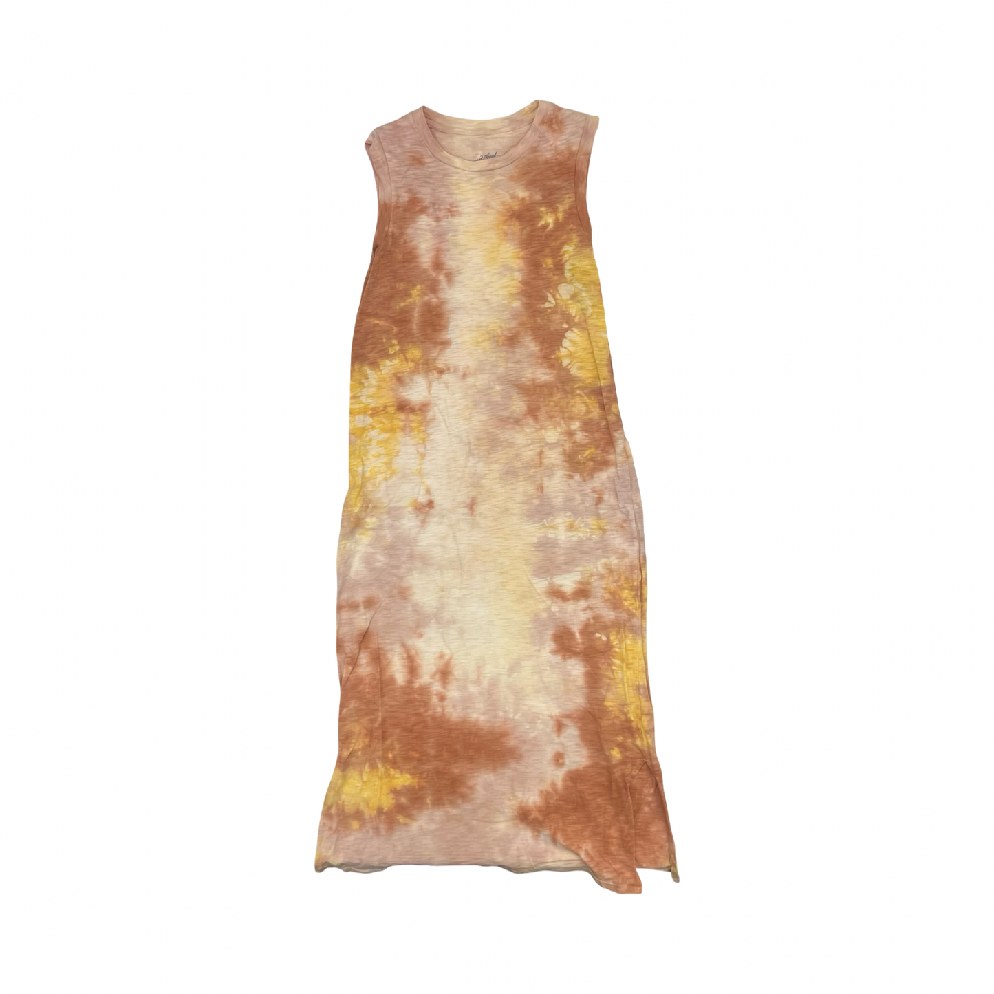 Dress Casual Midi By Universal Thread In Orange, Size:Xs