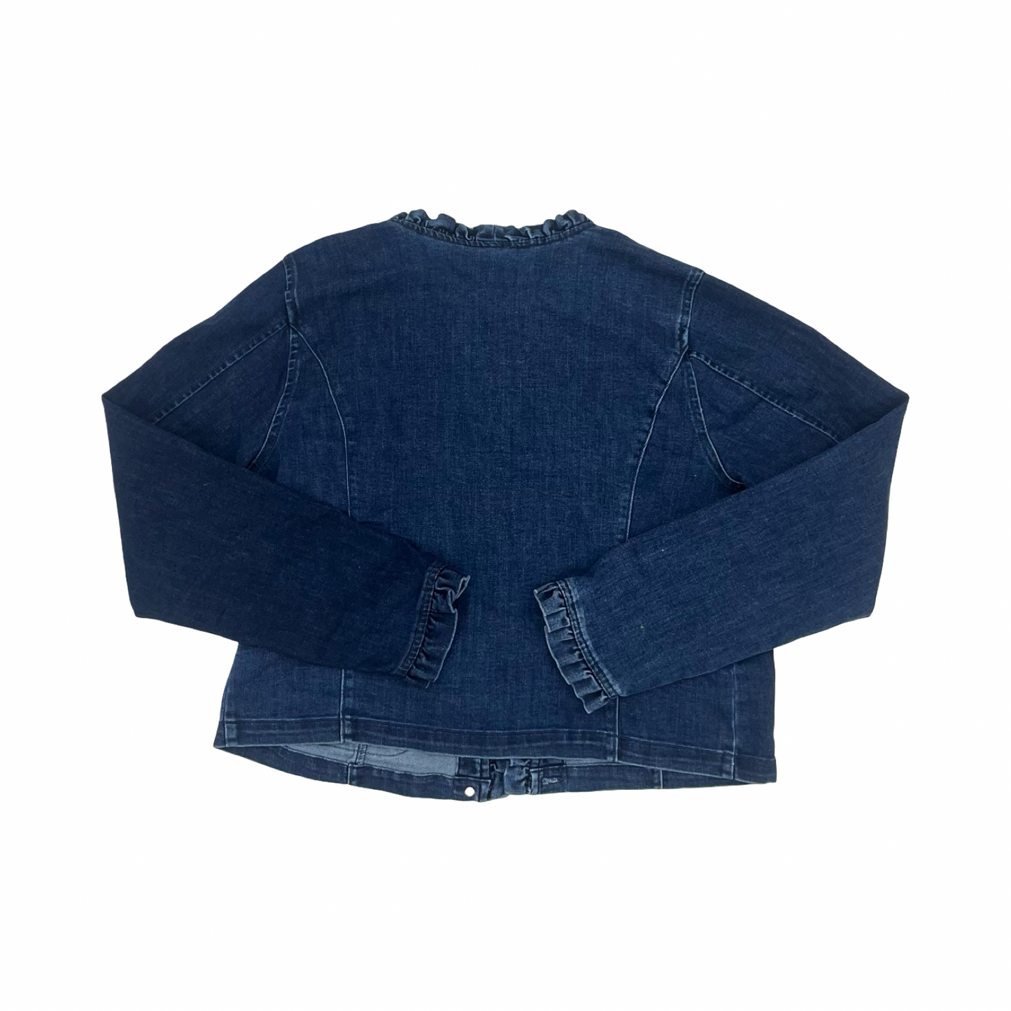 Jacket Denim By Draper James In Blue Denim, Size:Xl