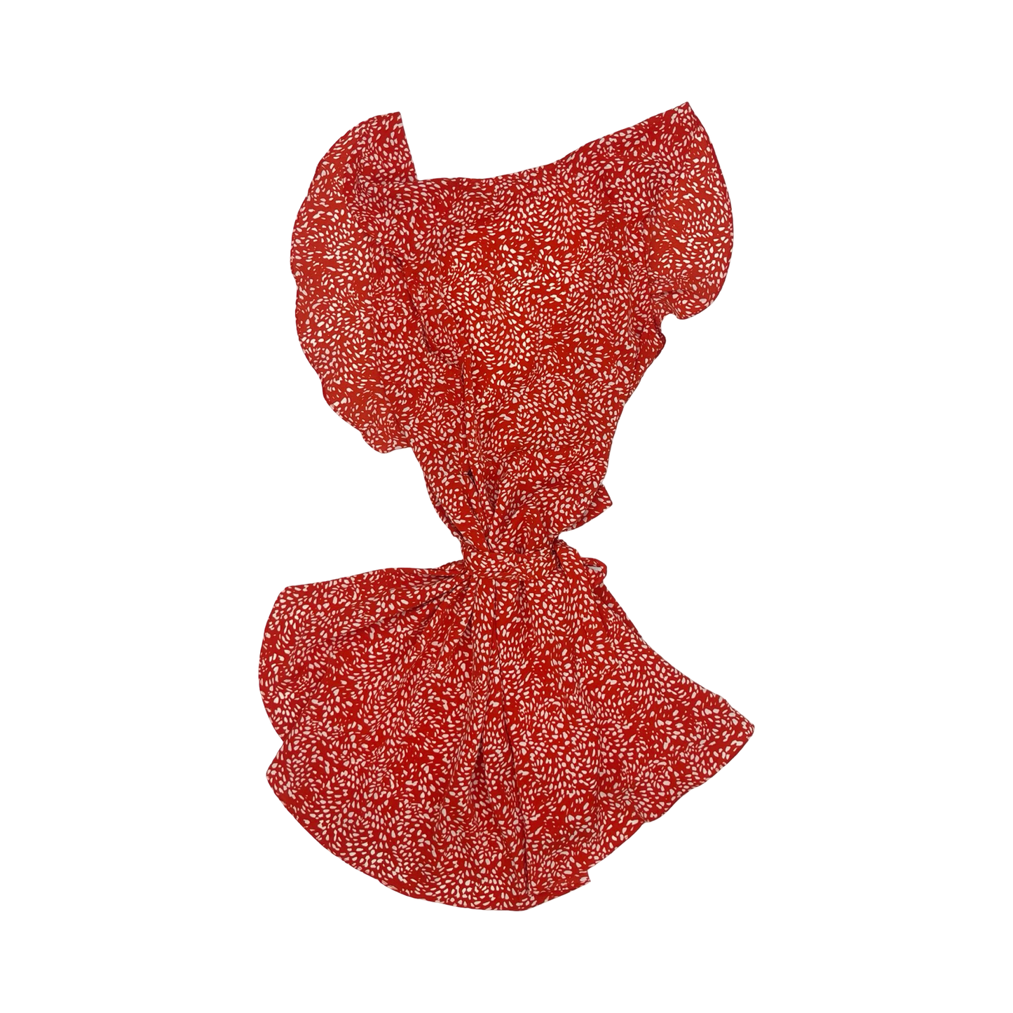 Dress Party Short By Thml In Red & White, Size:S