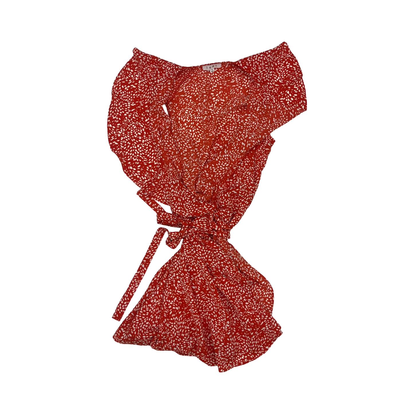 Dress Party Short By Thml In Red & White, Size:S