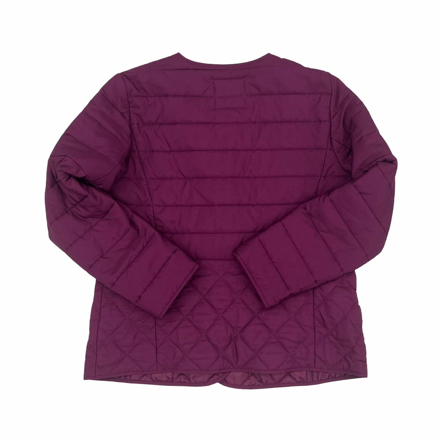 Jacket Puffer & Quilted By Talbots In Purple, Size:L