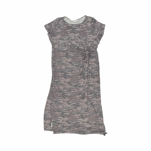 Dress Casual Maxi By Maurices In Camouflage Print, Size:1X