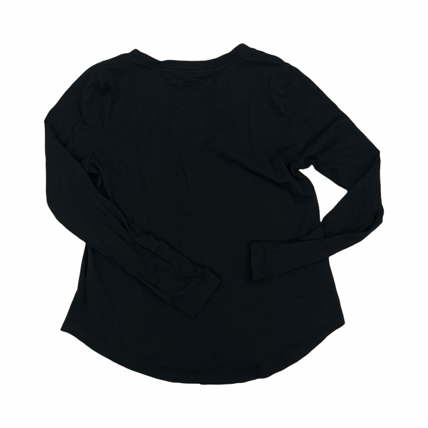 Top Ls Basic By Loft In Black, Size:S