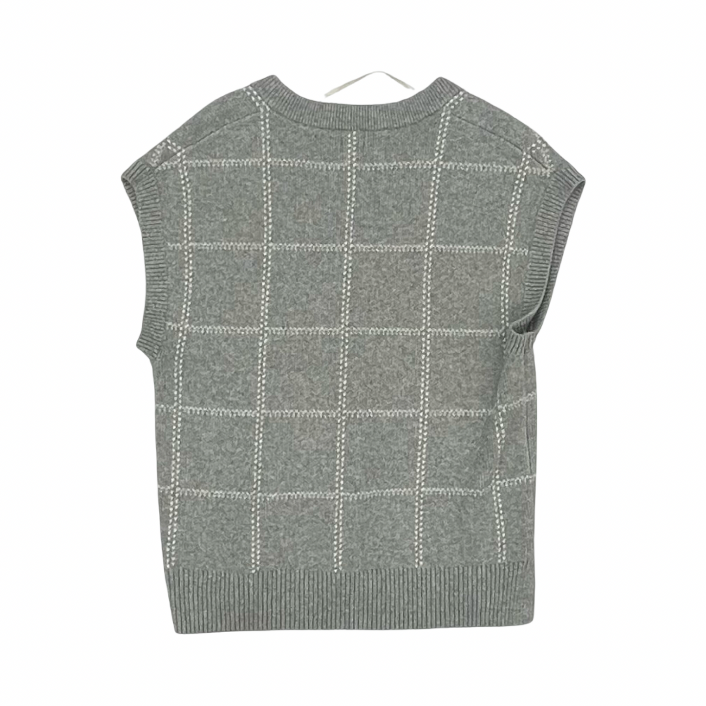 Vest Sweater By A New Day In Grey, Size:S
