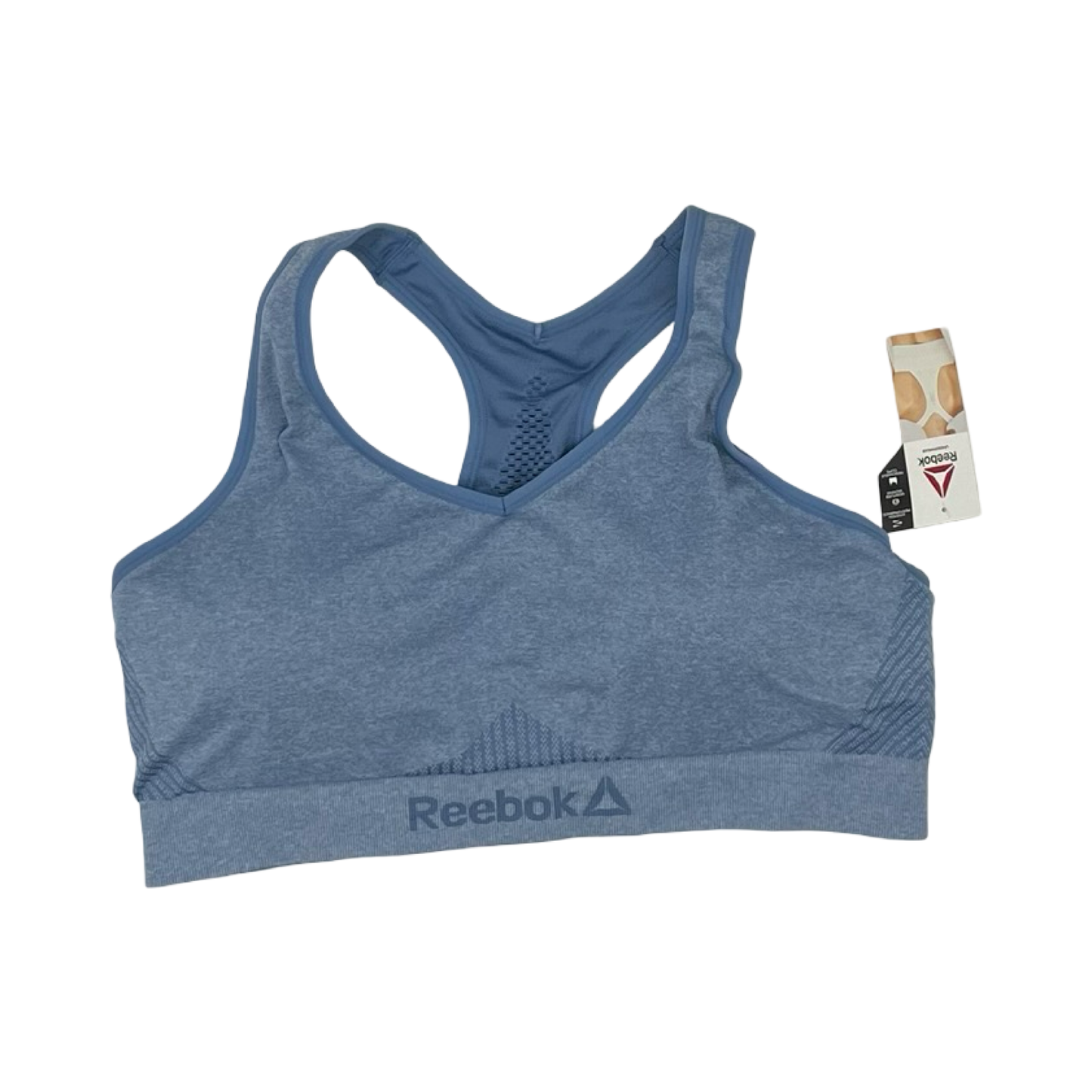 Athletic Bra By Reebok In Blue, Size:3X