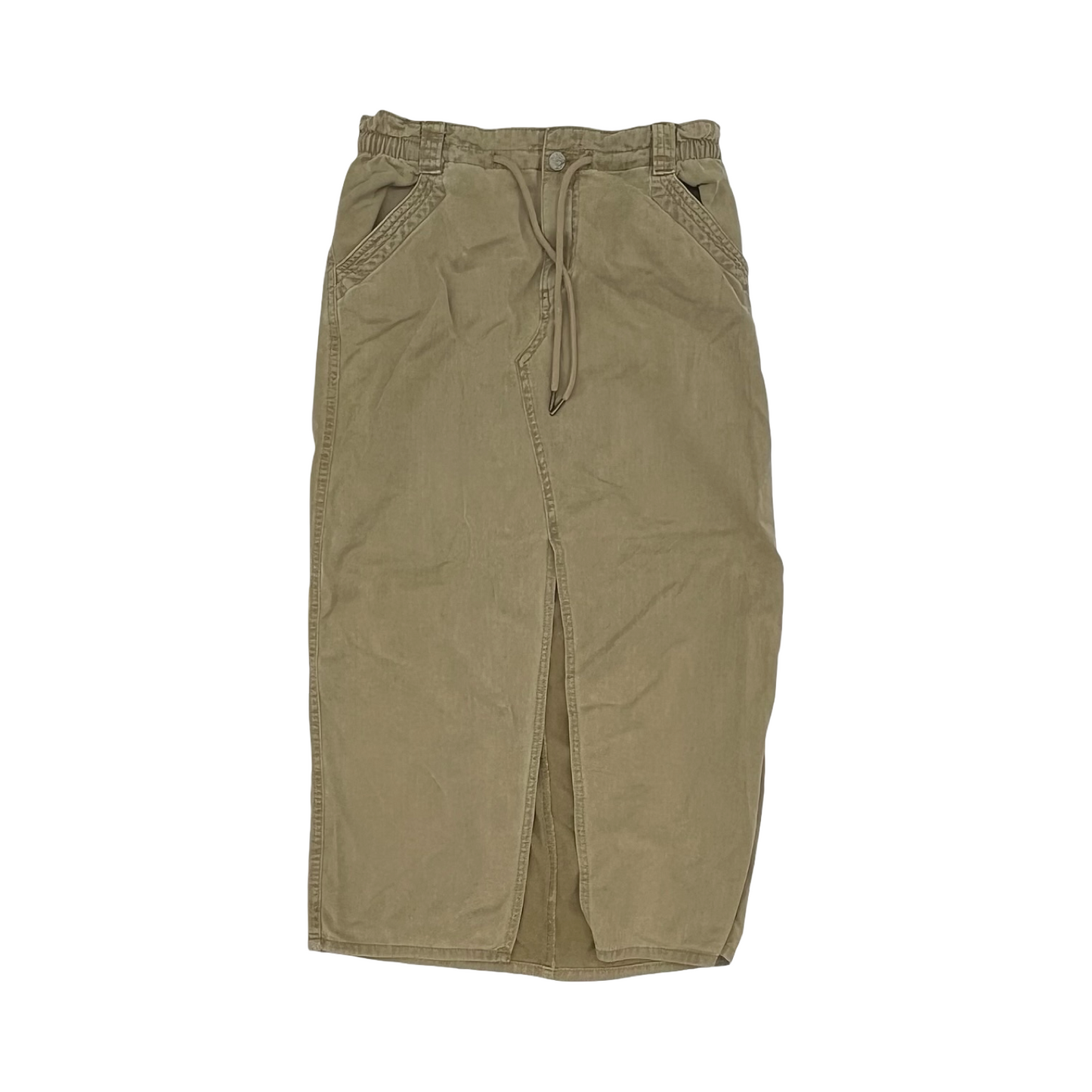 Skirt Midi By Maurices In Tan, Size:4