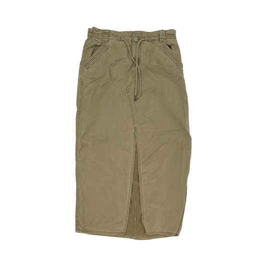 Skirt Midi By Maurices In Tan, Size:4