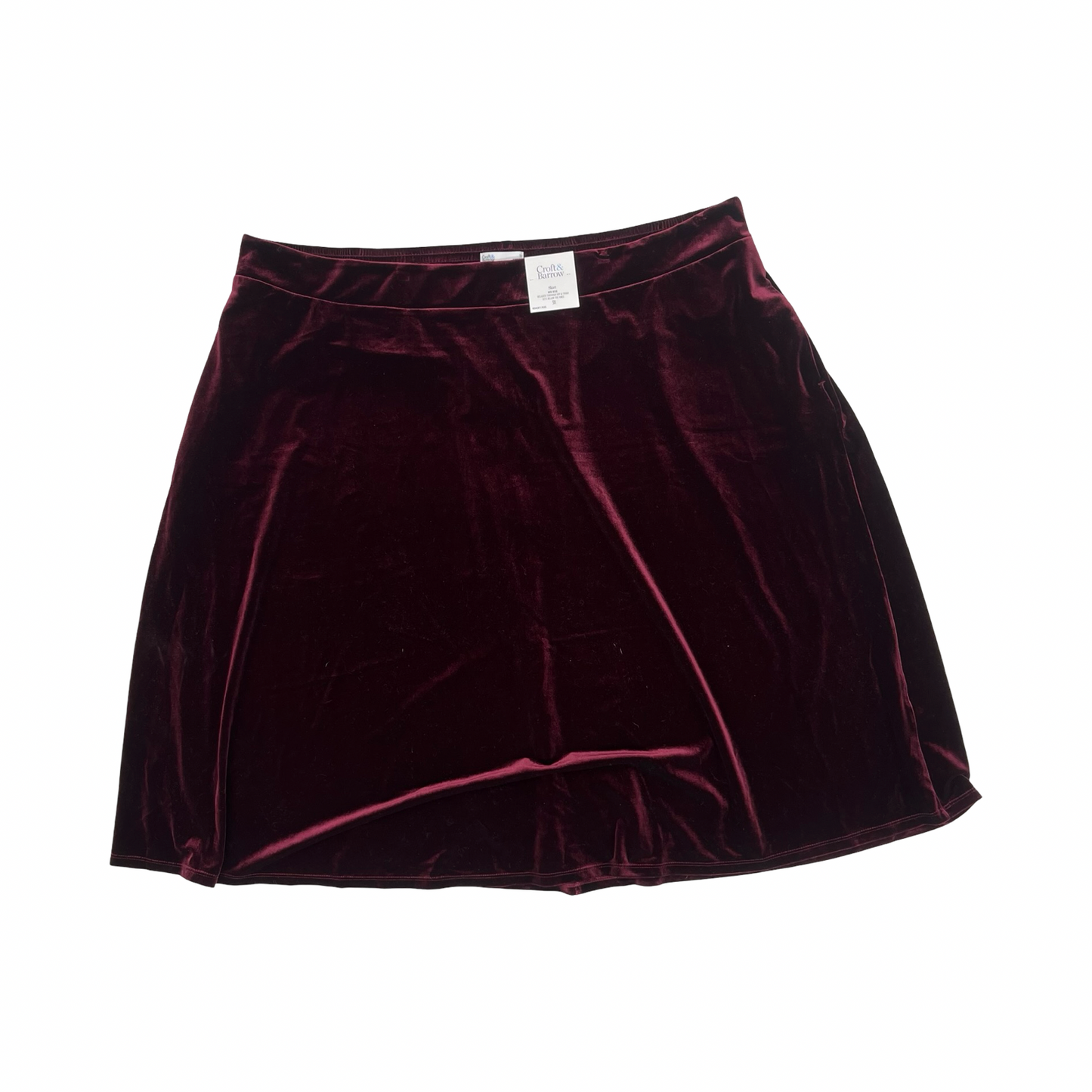 Skirt Midi By Croft And Barrow In Red, Size:3X